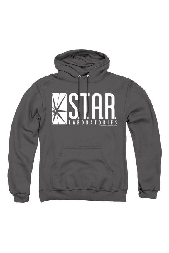S.T.A.R. Unisex Adult Pull-Over Heather Hoodie, 2X-Large, Charcoal