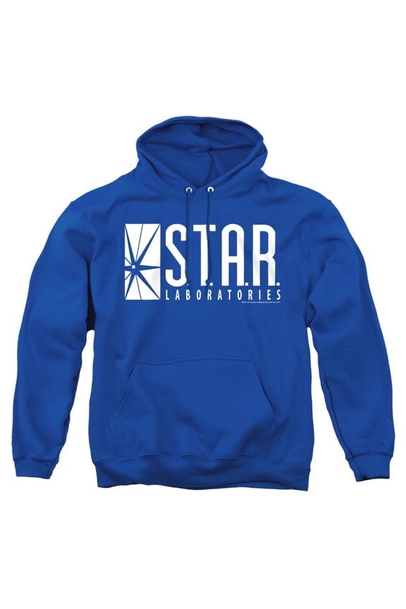 S.T.A.R. Unisex Adult Pull-Over Heather Hoodie, Large, Royal