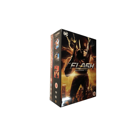 The Flash Seasons 1-4 Complete Collection DVD Movie Disc Box Set