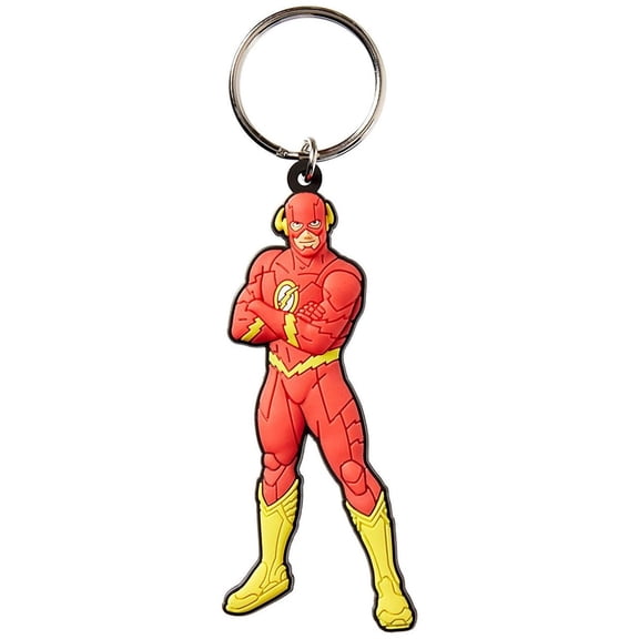 The Flash Soft Touch PVC Keychain