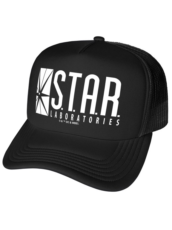 The Flash Star Labs Logo Foam Snapback Trucker Hat - Unisex for Men and Women