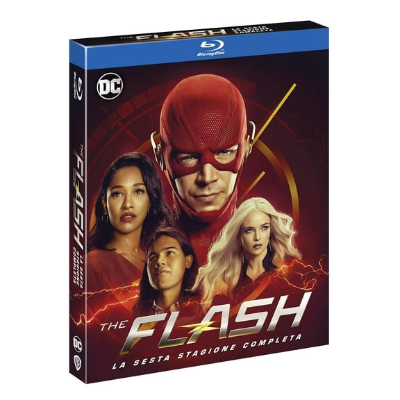 The Flash Stg.6 (Box 4 Br) (Blu-ray) Gustin Patton Panabaker Valdes Cavanagh Martin Cosnett Jow