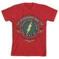 thumbnail image 1 of The Flash Supersonic Speed Force Youth Red Graphic Tee-S, 1 of 2