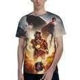 thumbnail image 1 of The Flash T Shirt 3d Printed Crewneck Graphic Short Sleeve Tees For Mens, 1 of 7