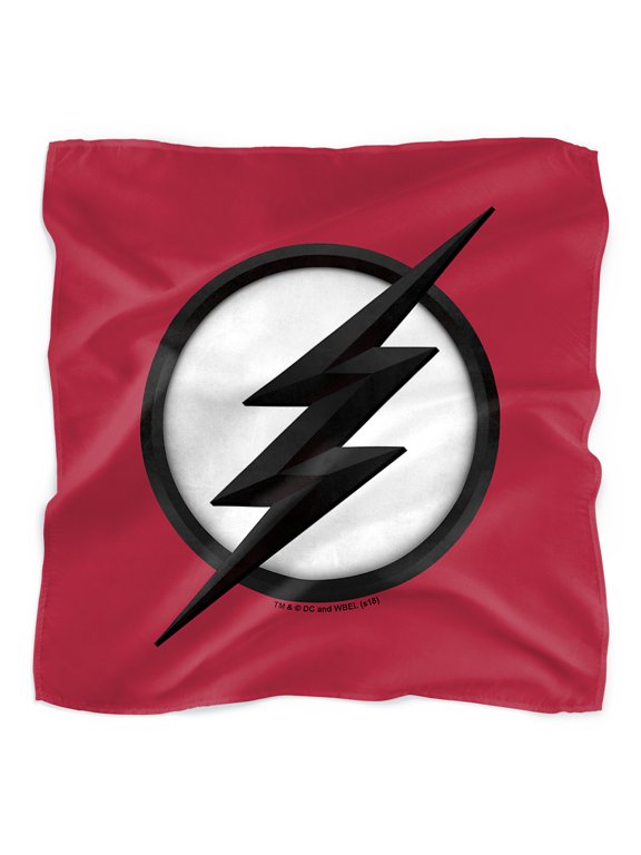 The Flash: TV Series Jesse Quick Logo Bandana (21 in x 21 in)