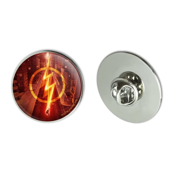 The Flash TV Series Lightning Streak Metal 1.1" Tie Tack Hat Lapel Pin Pinback
