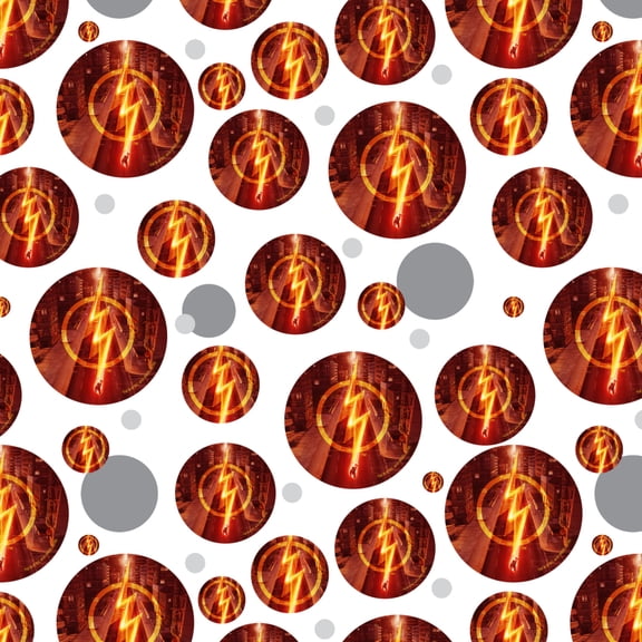 The Flash TV Series Lightning Streak Premium Gift Wrap Wrapping Paper Roll