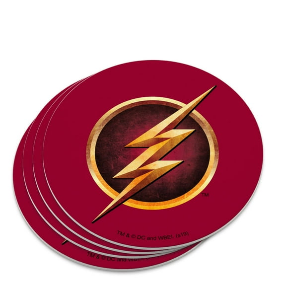 The Flash TV Series Logo Novelty Coaster Set