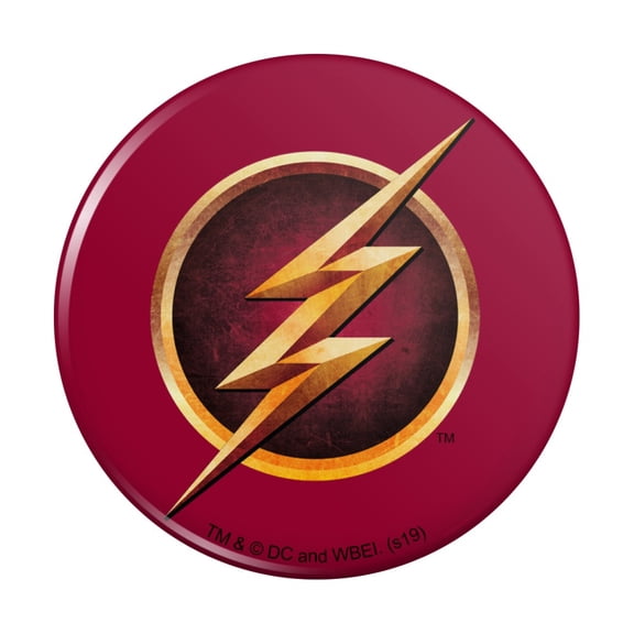 The Flash TV Series Logo Pinback Button Pin