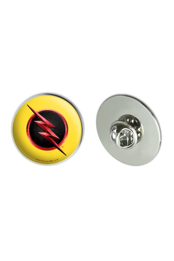 The Flash TV Series Reverse Flash Logo Metal 1.1" Tie Tack Hat Lapel Pin Pinback