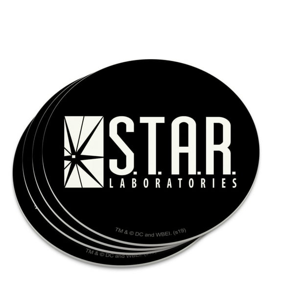 The Flash TV Series STAR Labs Logo Novelty Coaster Set
