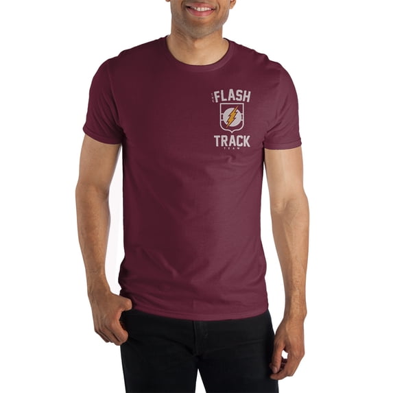 The Flash Track Team Mens Short Sleeve Shirt-XX-Large