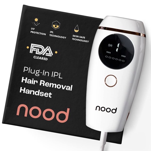 The Flasher 2.0 by Nood, Corded IPL Laser Hair Removal Handset, Pain
