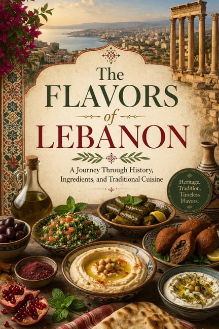 The Flavors of Lebanon: A Journey Through History, Ingredients, and Traditional Cuisine, (Paperback)