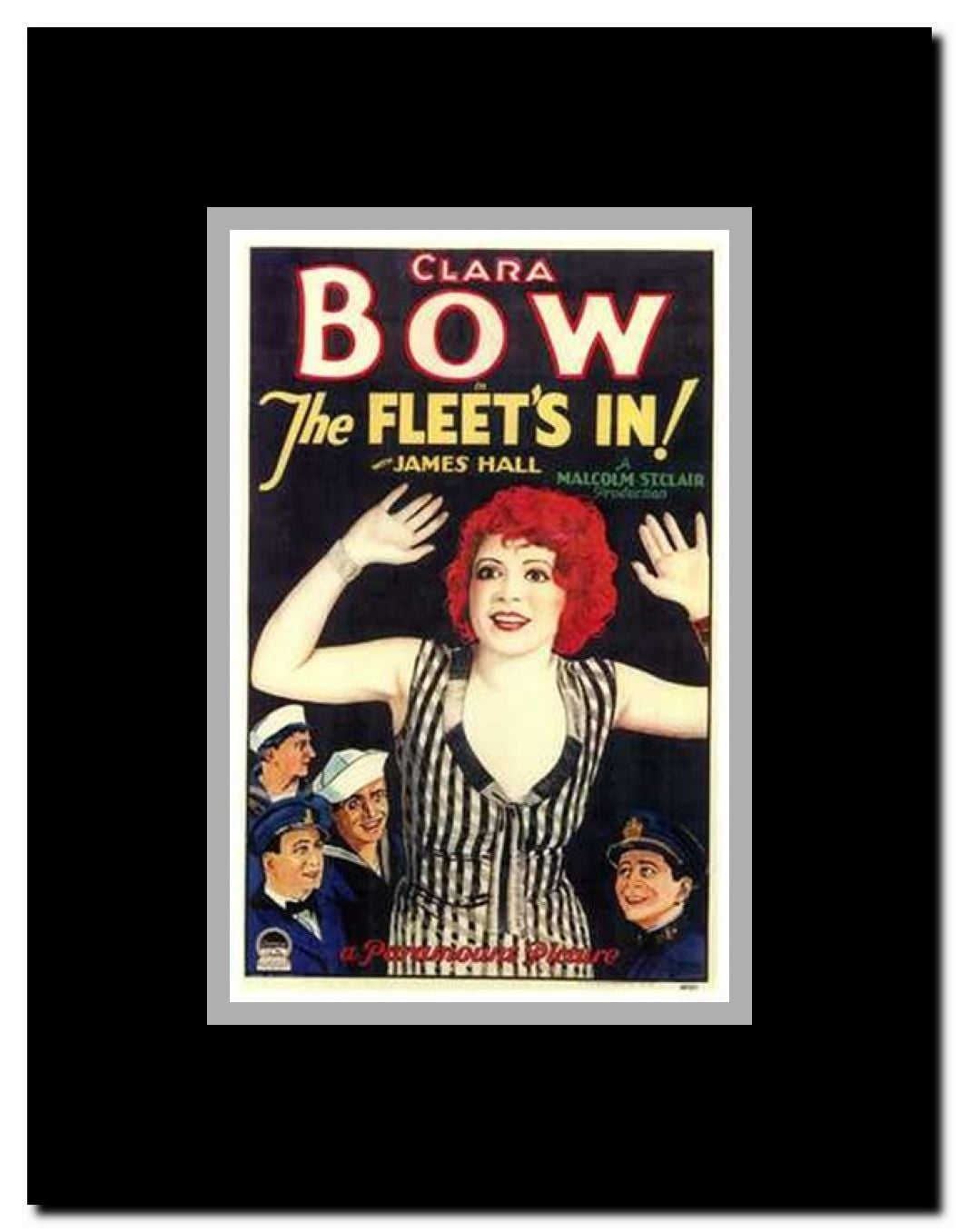 The Fleet's In Framed Movie Poster