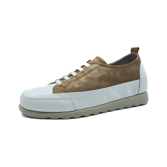 The Flexx Lena Leather & Suede Sneaker, 7, White