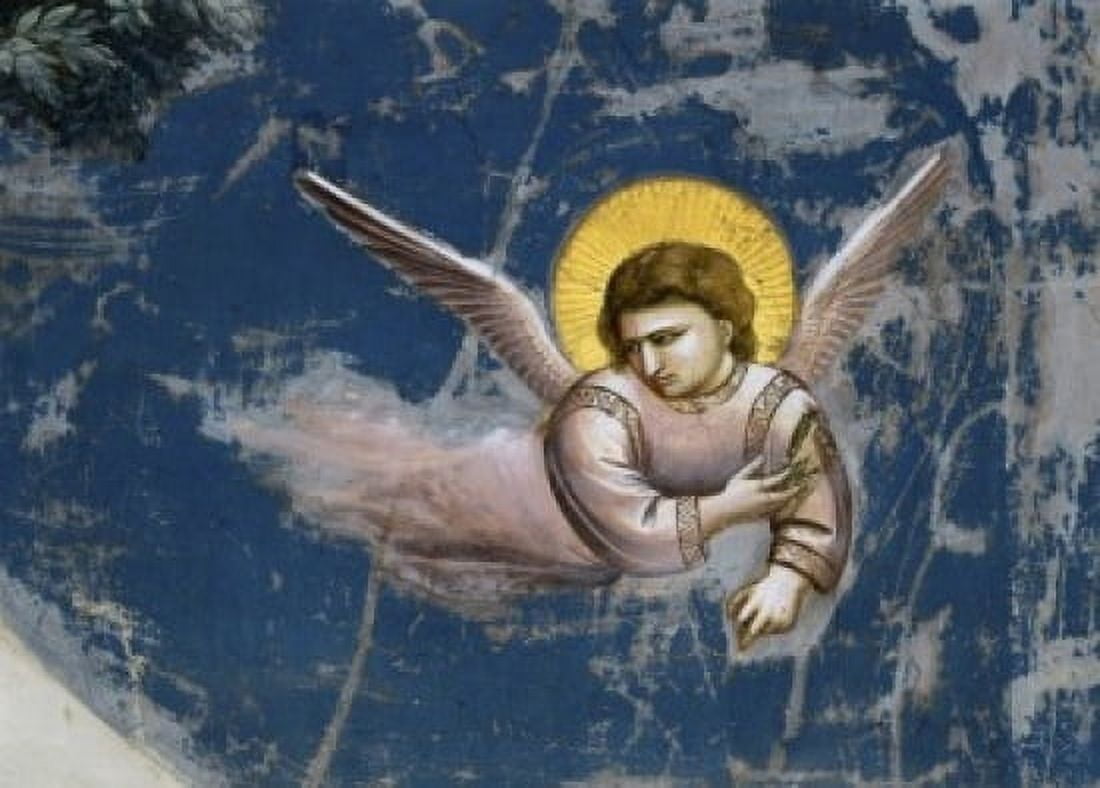 The Flight into Egypt (Detail) Giotto di Bondone (c1266-1337Italian) Fresco Arena Chapel Padua Italy Canvas Art - Giotto di Bondone (24 x 36)