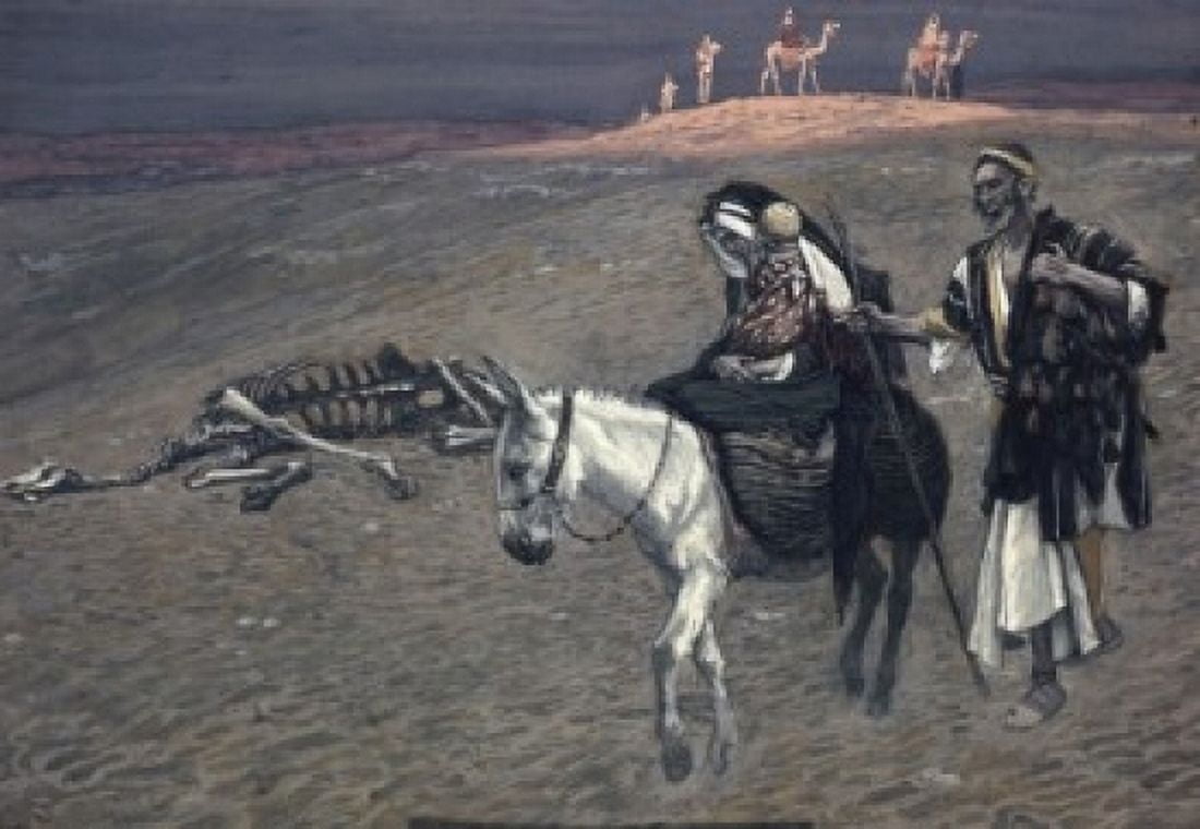 The Flight into Egypt James Tissot (1836-1902 French) Canvas Art - James Tissot (24 x 36)