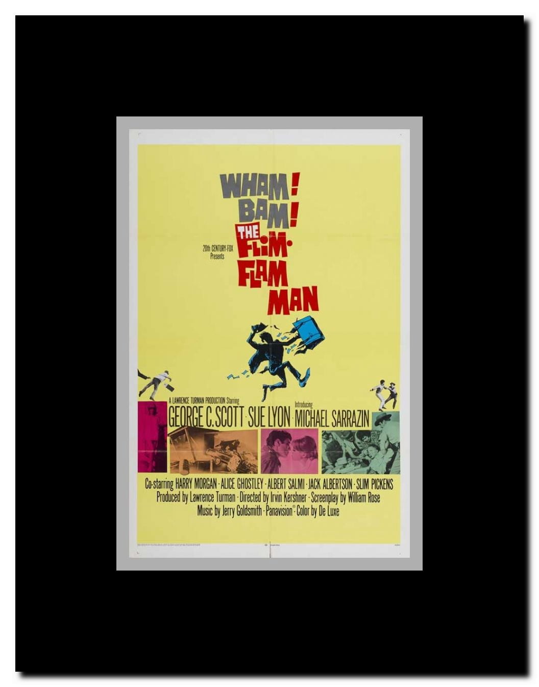 The Flim-Flam Man Framed Movie Poster