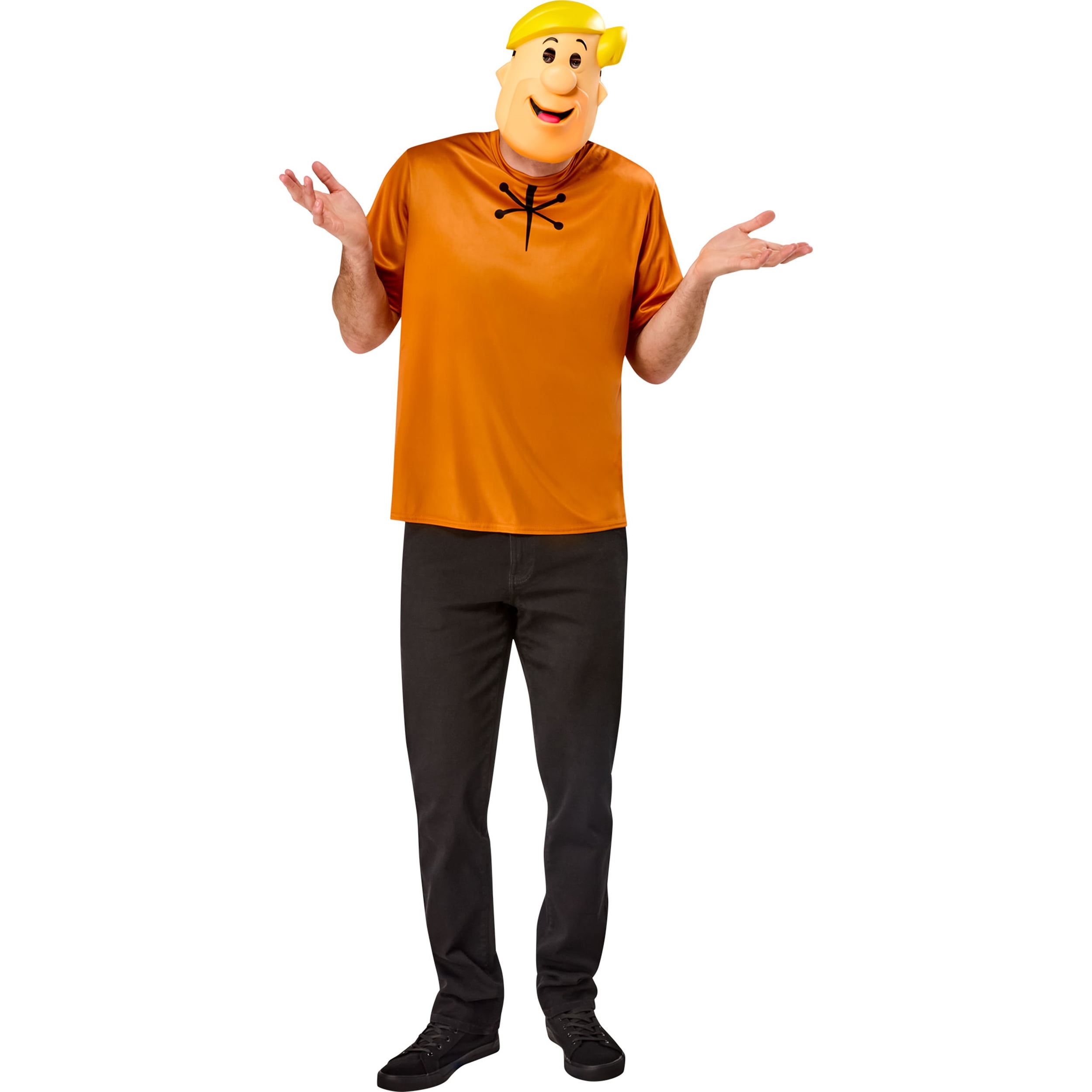 The Flintstones Barney Rubble Ben Cooper Costume Set for Adults by Rubies, Men's One Size
