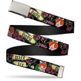 thumbnail image 1 of Adjustable Belt, Clamp Buckle, Cut-to-Fit, Pebbles Face Pose Tattoo Banners Nice Ice Baby, 1 of 3