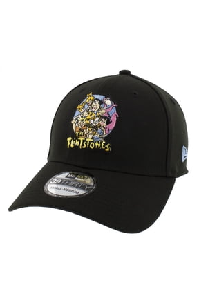 The Flintstones Family Logo New Era 39Thirty Fitted Hat-Medium/Large