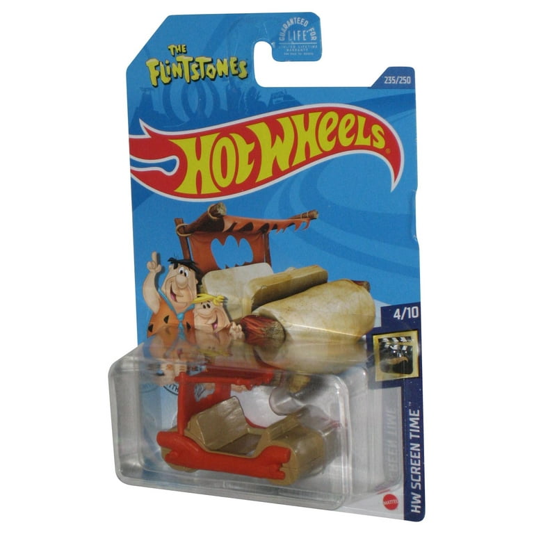 The Flintstones Hot Wheels HW Screen Time 2017 Flintmobile Die Cast Toy Car 235 250