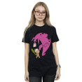 thumbnail image 1 of The Flintstones Womens Bamm Bamm And Dino Cotton Boyfriend T-Shirt, 1 of 3