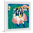 thumbnail image 1 of The Floating Flamingo Framed Painting Print, 1 of 6