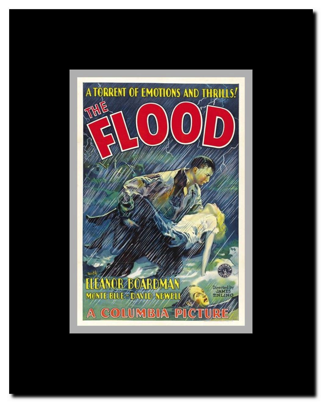 The Flood Framed Movie Poster