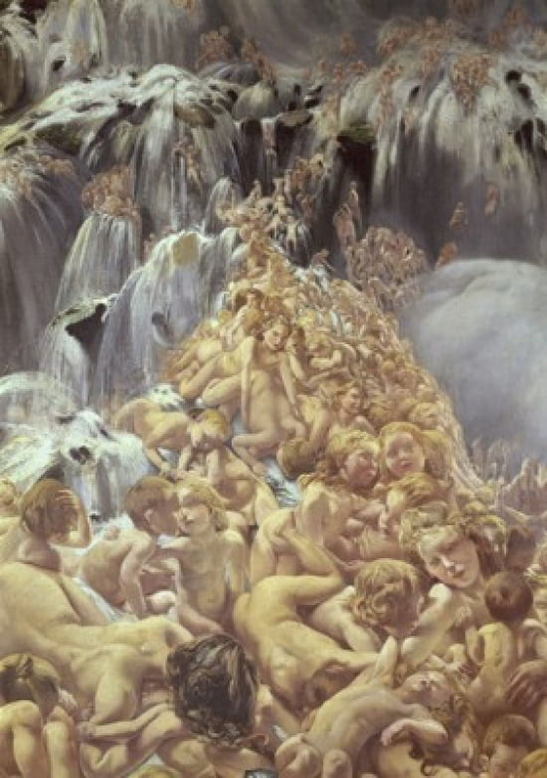The Flood c 1897-1898 Leon Frederic (1856-1940Belgian) Canvas Art - Leon Frederic (18 x 24)