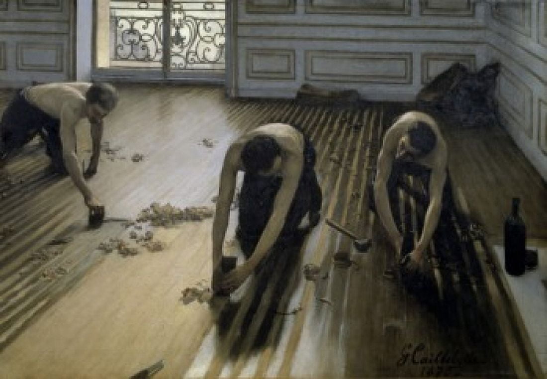 The Floor-Scrapers 1875 Gustave Caillebotte (1848-1894French) Oil on canvas Musee dOrsay Paris Canvas Art - Gustave Caillebotte (18 x 24)