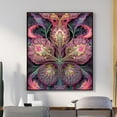 thumbnail image 1 of The Floral Enchantment - Intricate Flower Canvas Wall Art, 1 of 2