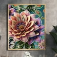 thumbnail image 1 of The Floral Extravaganza - Intricate Flower Canvas Wall Art, 1 of 2