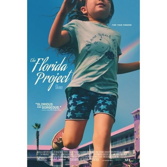 The Florida Project Movie Poster Print (27 x 40)
