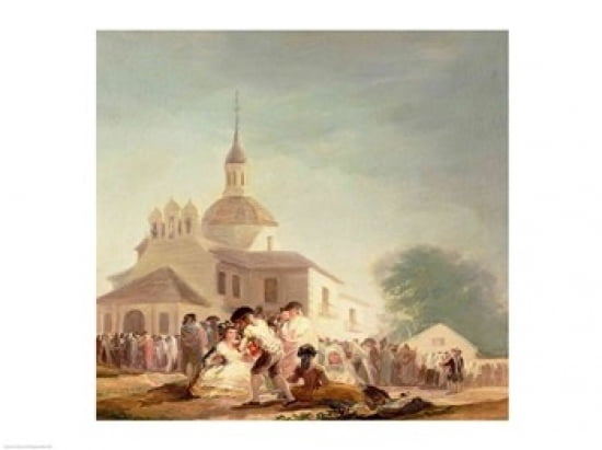 The Florists or Spring 1786 Canvas Art - Francisco De Goya (36 x 24)