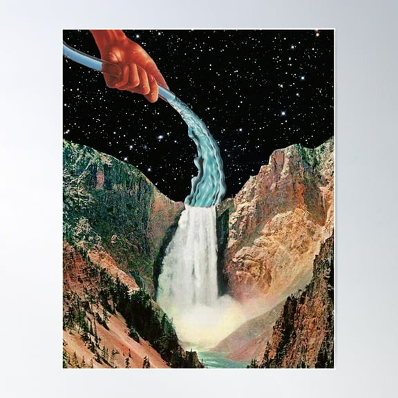 The Flow Poster Wall Art, Modern Wall Decor For Living Room Bedroom, 16x24 UNFRAMED