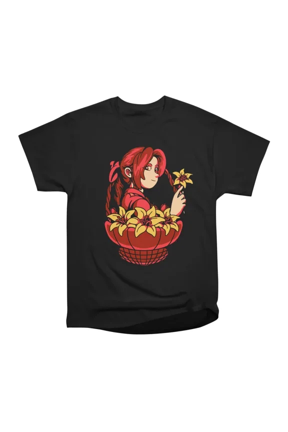 The Flower Girl T-Shirt Tee Gift For Him Merch For Her Apparel For Friend