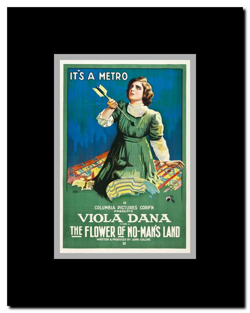 The Flower of No Man's Land Framed Movie Poster