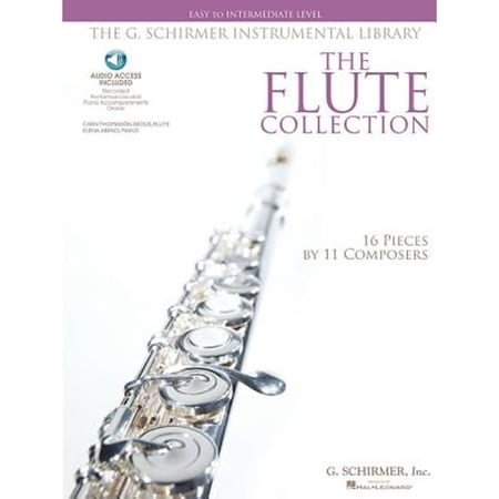 Pre-Owned The Flute Collection - Easy to Intermediate Level Schirmer Instrumental Library for Flute & Piano (Paperback) by Hal Leonard Corp (Creator)