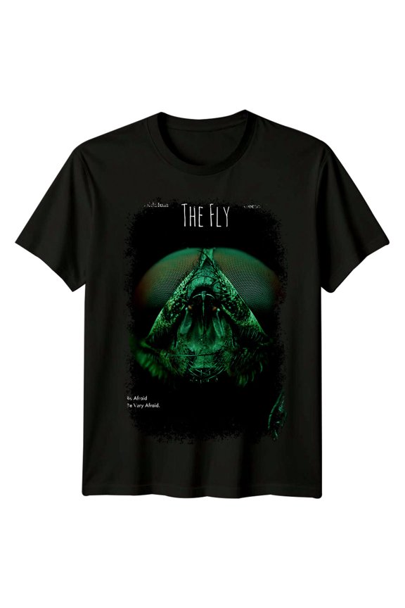 The Fly (1986) Movie new Inspired T-Shirt Retro 80s Tee Unisex