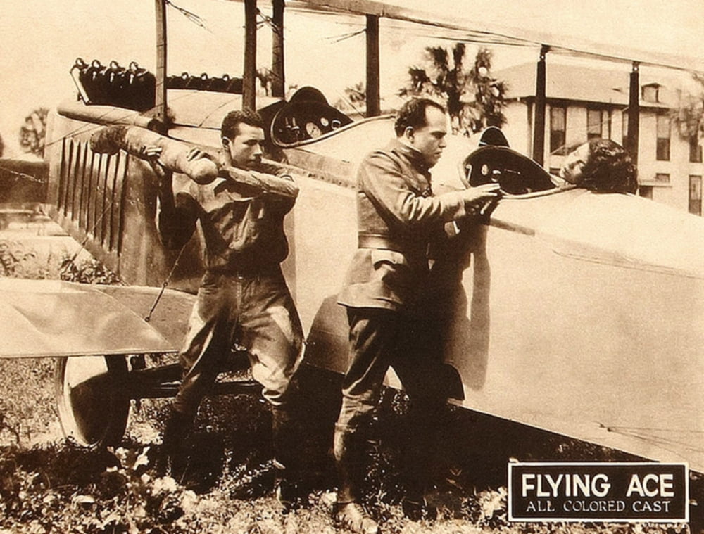 The Flying Ace Canvas Art - (28 x 22)