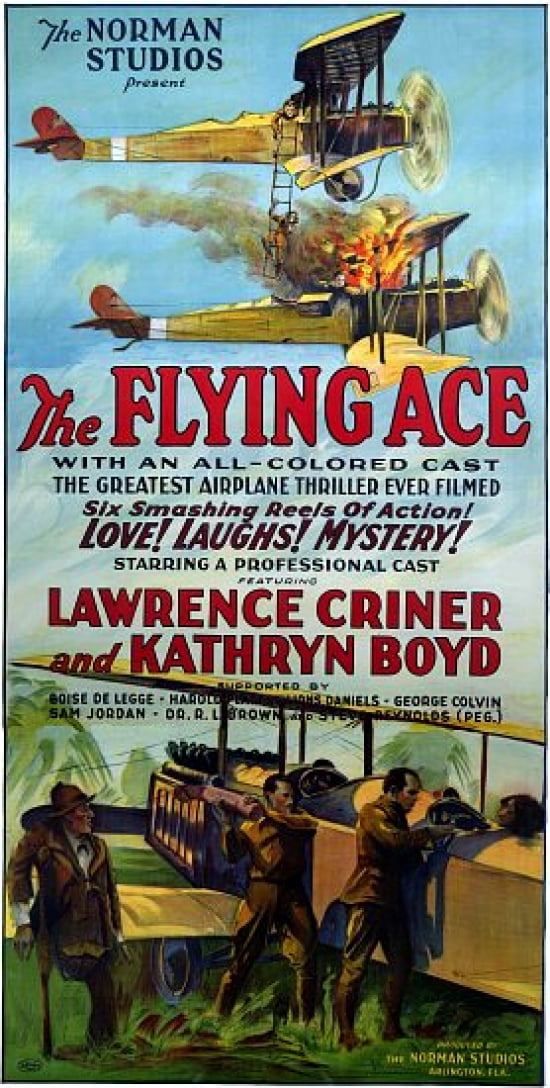 The Flying Ace Lawrence Criner Movie Canvas Art - (18 x 24)