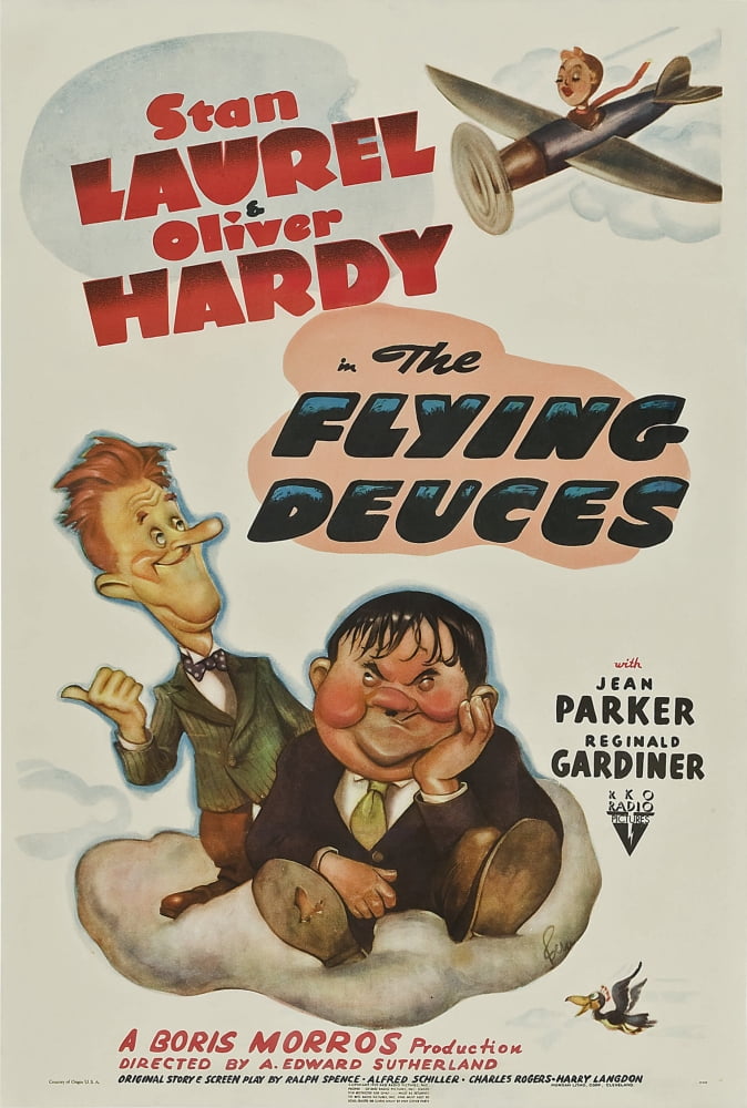 The Flying Deuces Canvas Art - (24 x 36)