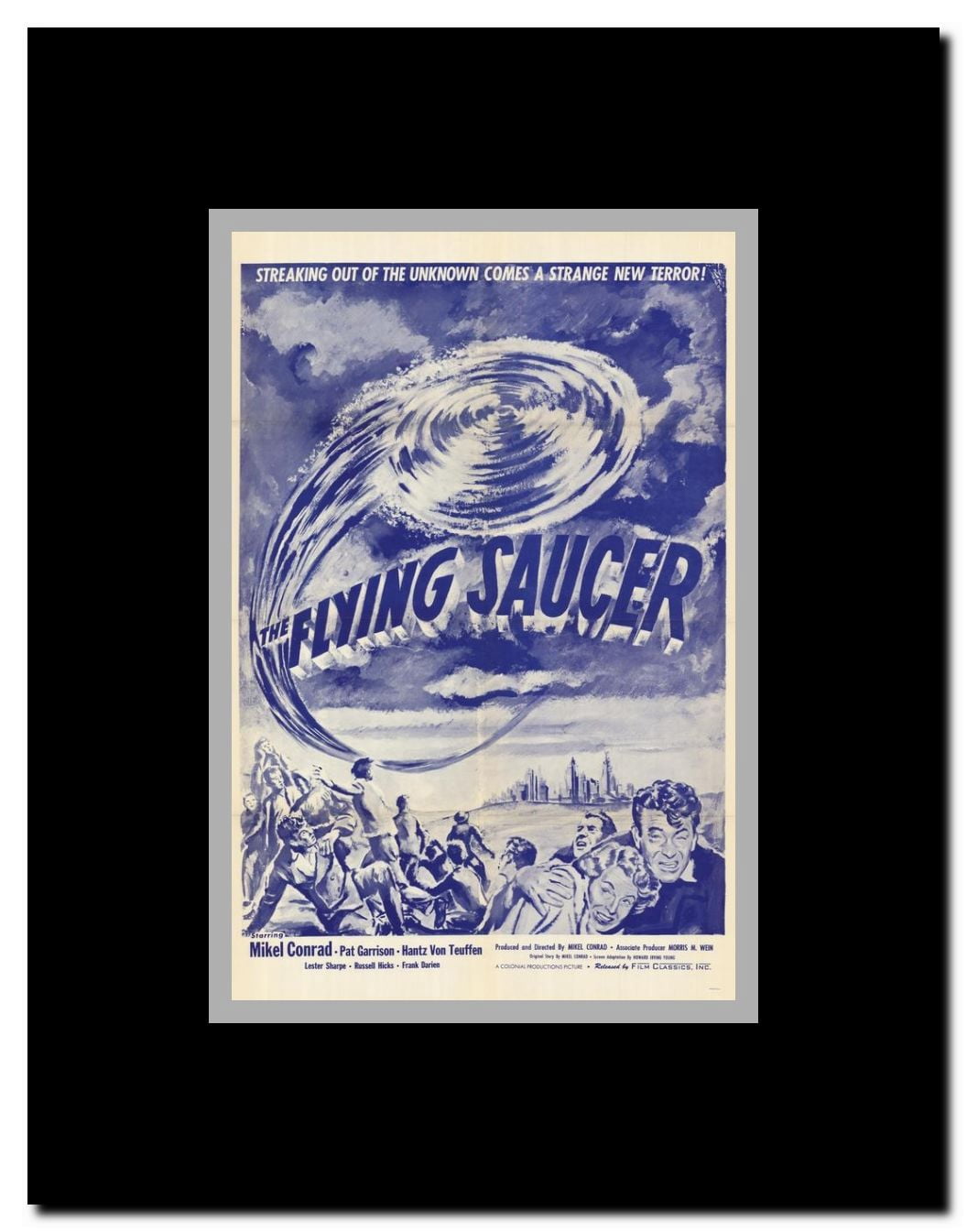The Flying Saucer Framed Movie Poster