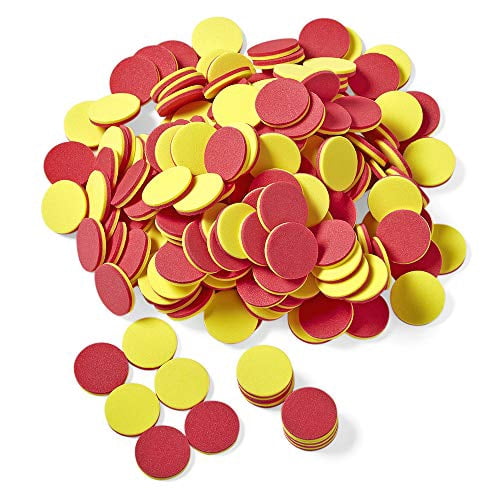 The Foam 2 Color Counters are also known as Red and Yellow Counters. They can be used for ...