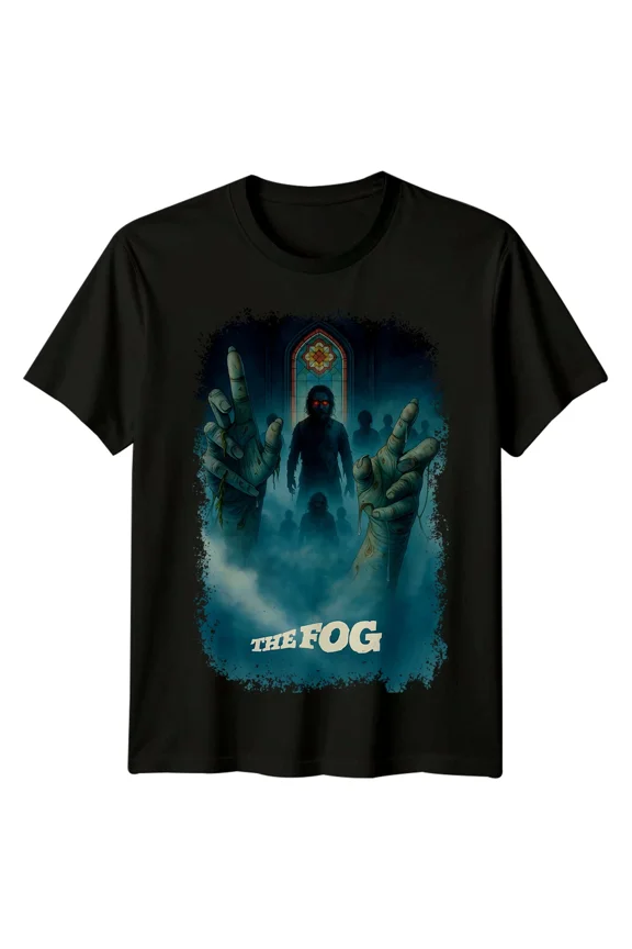 The Fog (1980) Movie Poster Inspired T-Shirt Retro 80s Tee