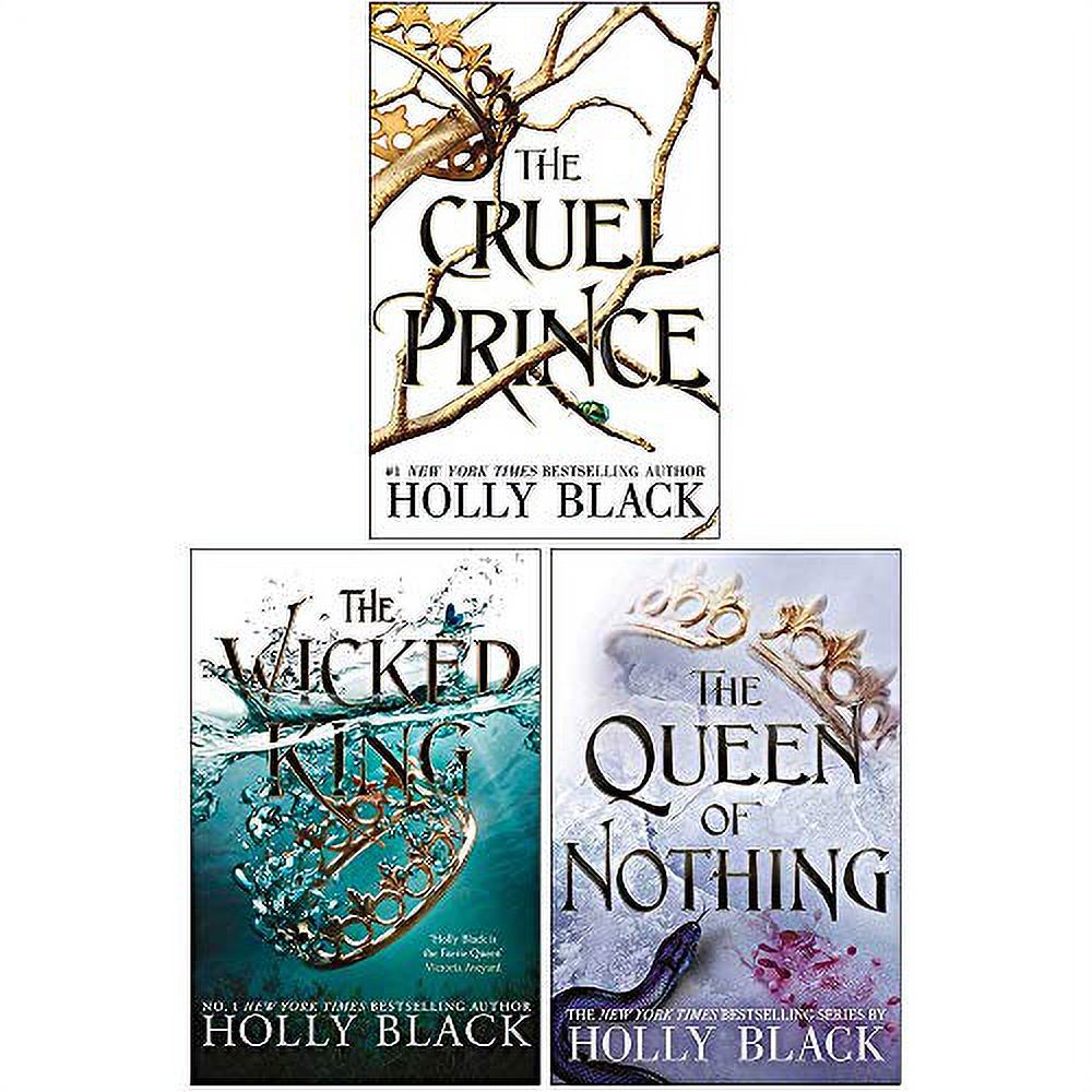 The Folk of the Air Series 3 Books Collection Set By Holly Black The Cruel Prince, The Wicked