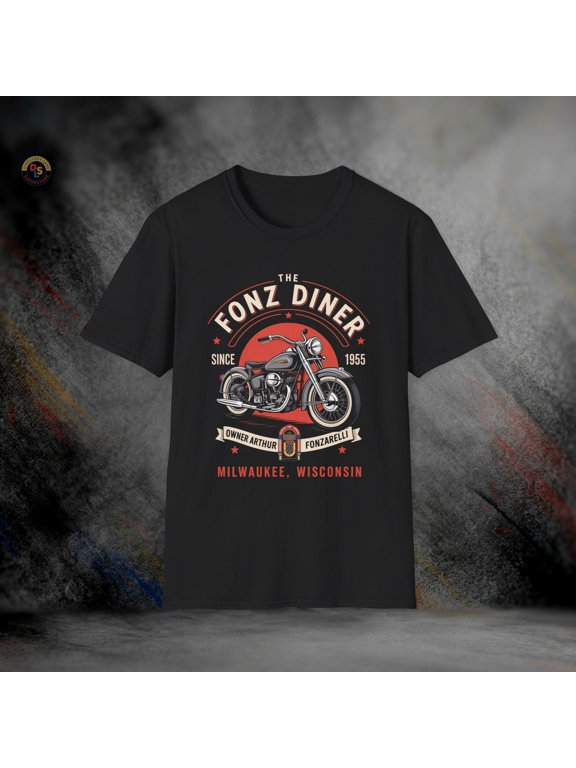 The Fonz Diner Happy Days T-Shirt | Softstyle Tee