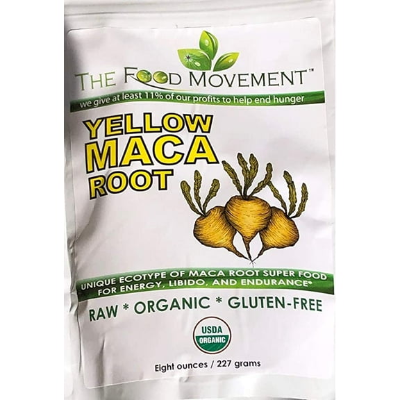 The Food Movement Yellow Maca Root